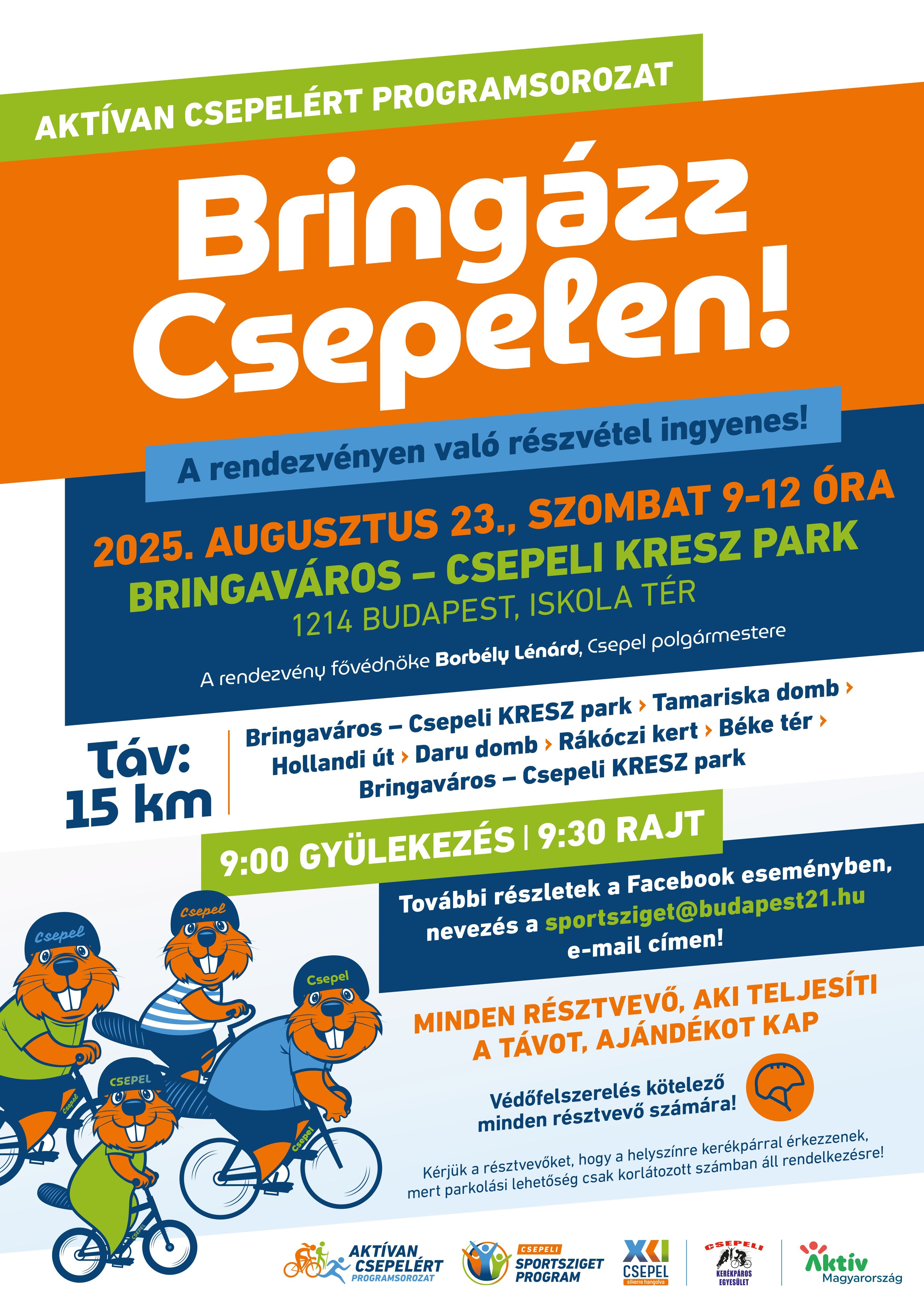 Bringázz Csepelen