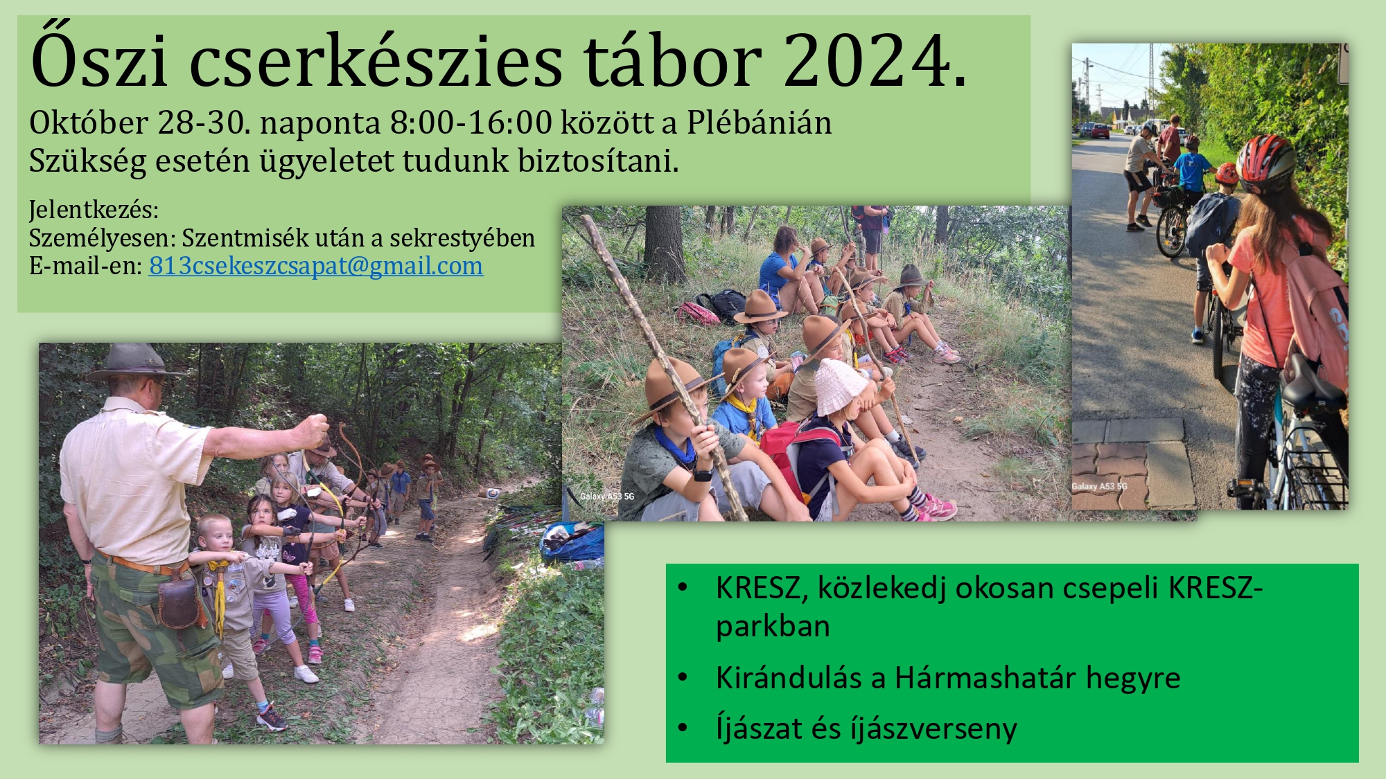 Őszi Cserkészies Tábor