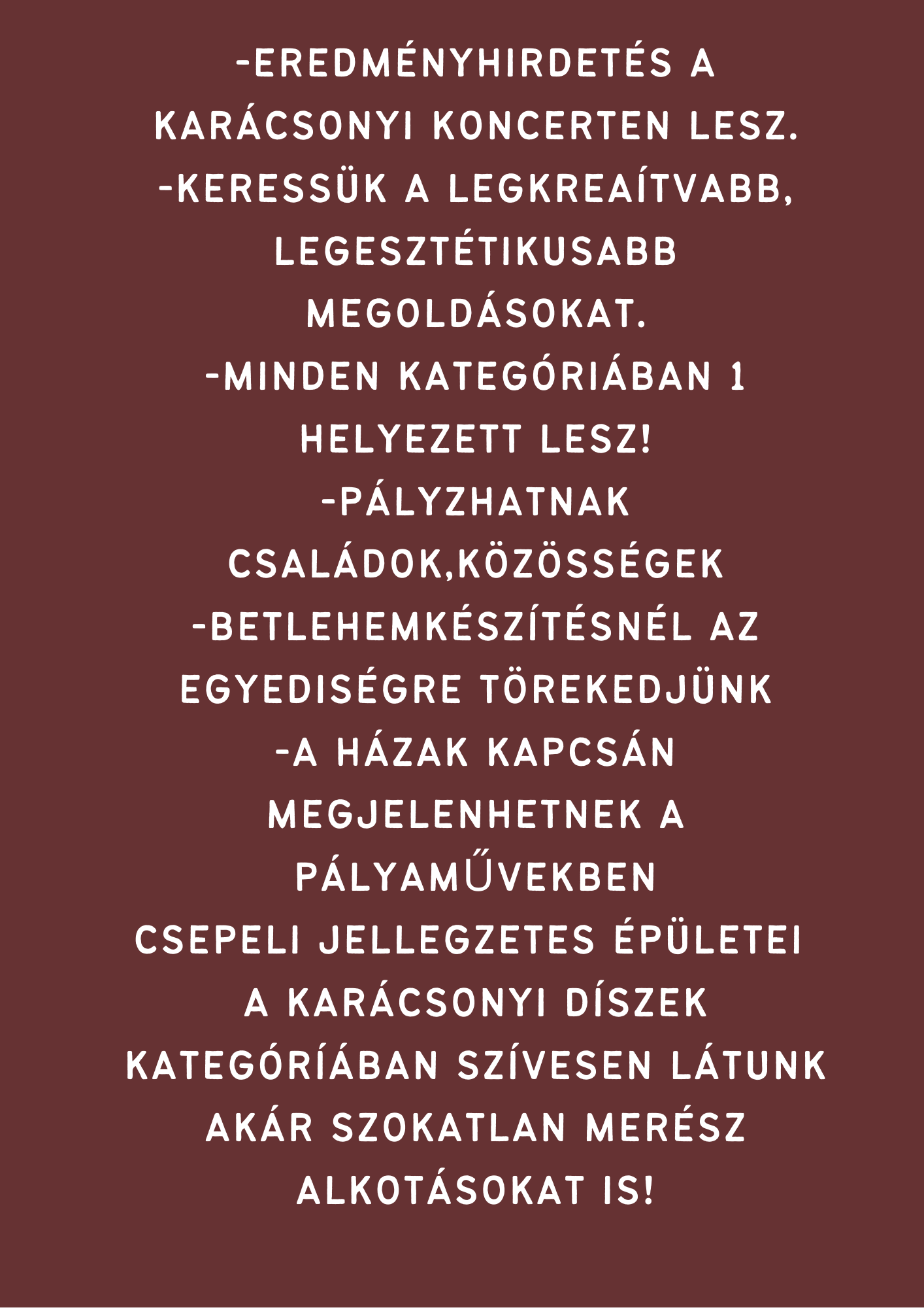 Karácsonyi Verseny